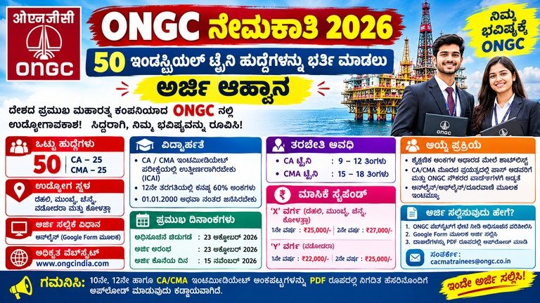 ONGC Recruitment 2026